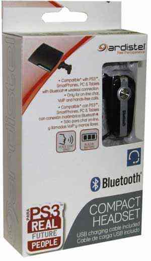 Bluetooh Compact Headset Ps3